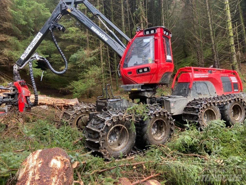 Komatsu 931XC Харвестери
