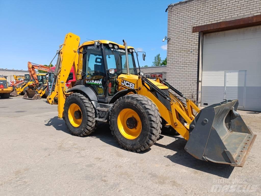 JCB 4 CX Eco Товарач със заден ексватор