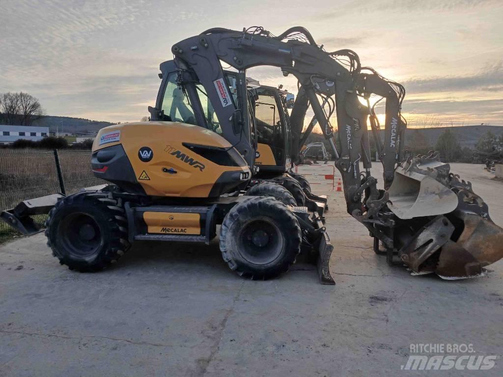 Mecalac 11MWR Колесни екскаватори