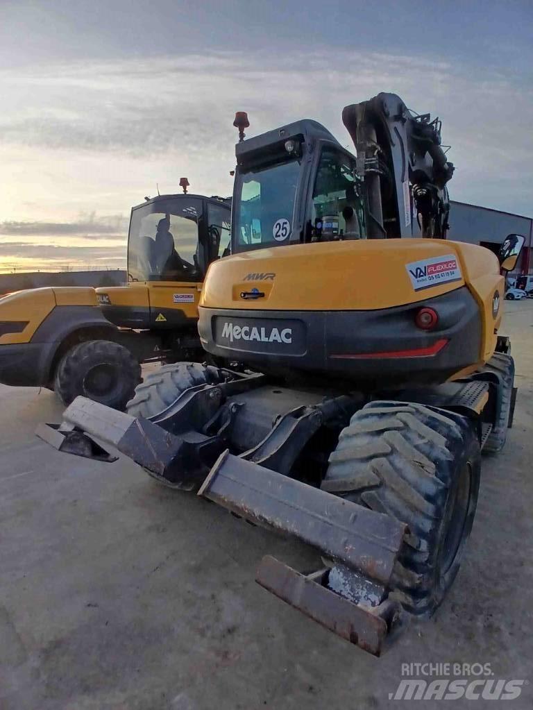 Mecalac 11MWR Колесни екскаватори