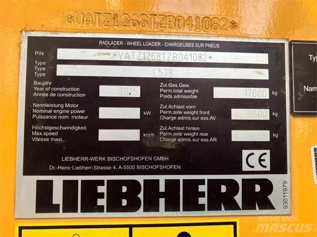 Liebherr L538 Колесни товарачи