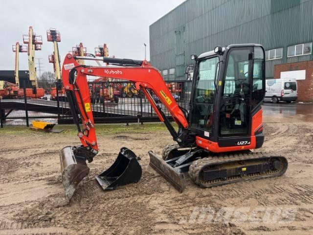 Kubota U 27-4 Мини екскаватори < 7 т