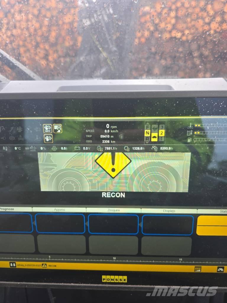 Ponsse Ergo 8W Харвестери