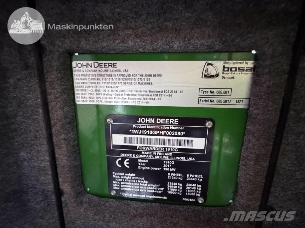 John Deere 1910 G Форуардери