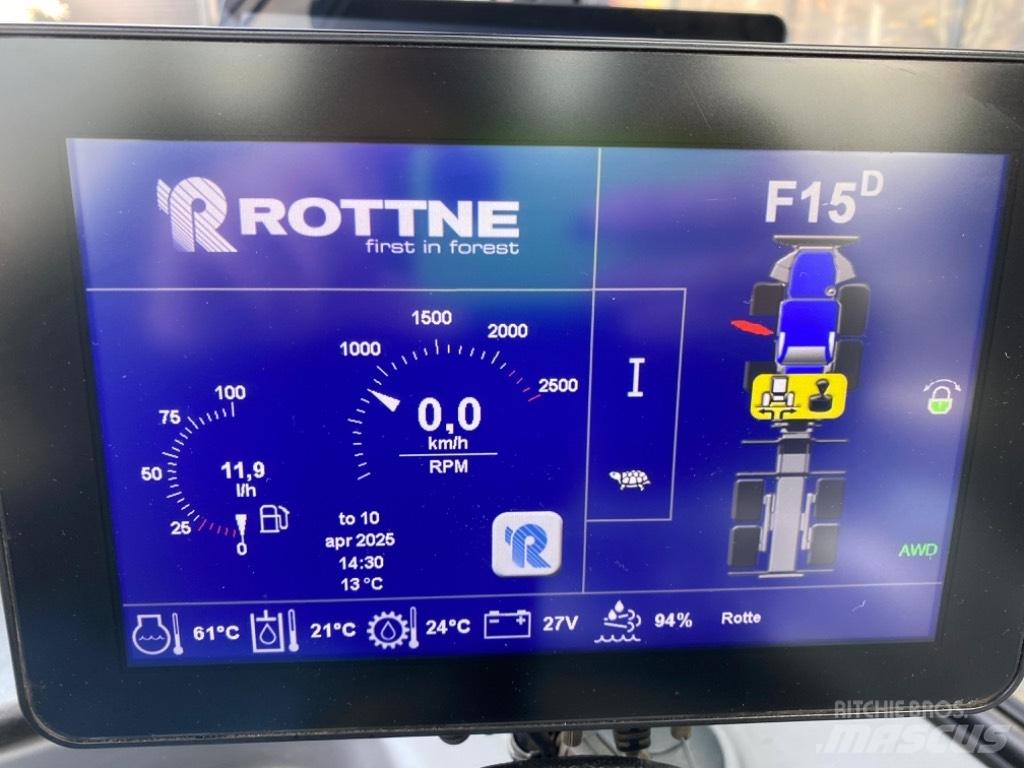 Rottne F15D Форуардери