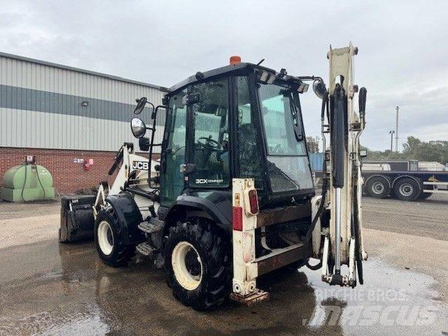 JCB 3CX Compact Товарач със заден ексватор