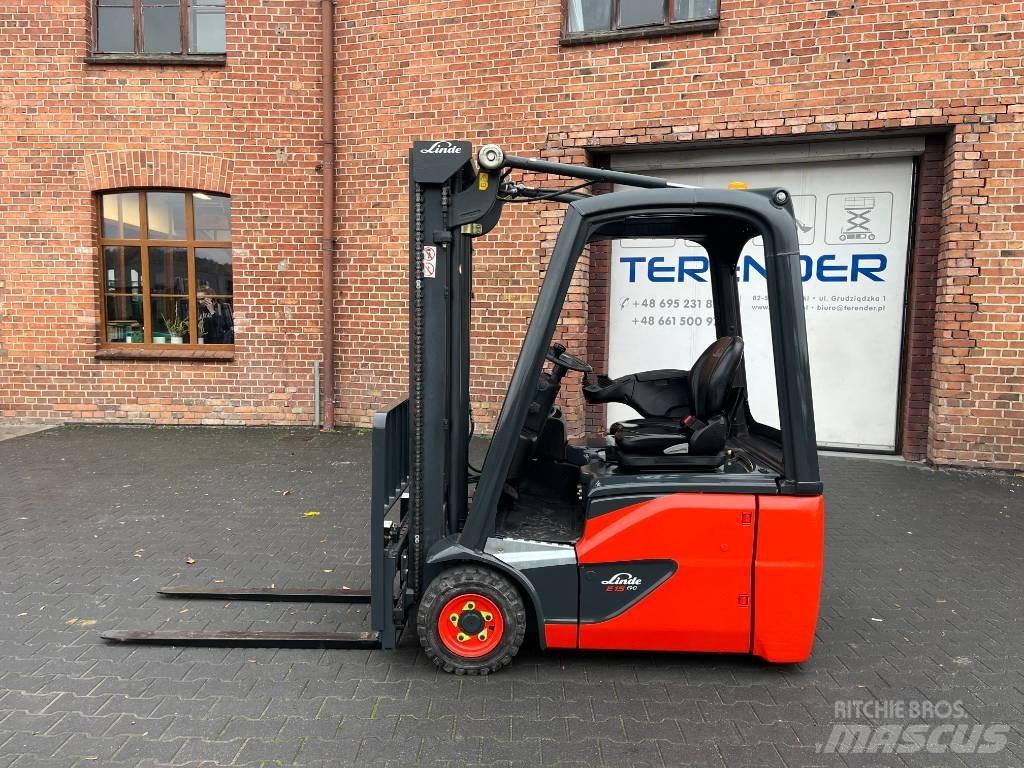 Linde E 15 Електрически вилични кари-повдигачи