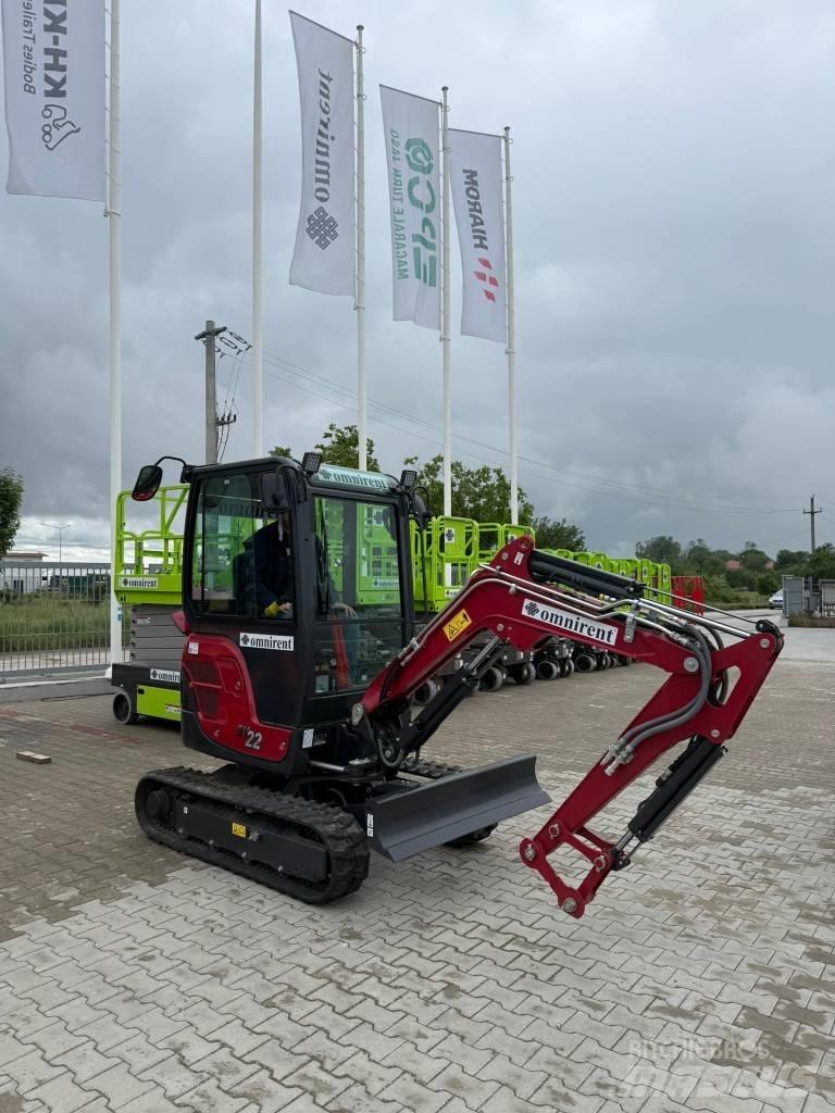 Yanmar SV 22 Мини екскаватори < 7 т