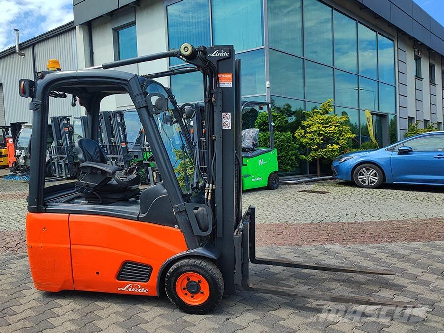 Linde E16C-01 Електрически вилични кари-повдигачи