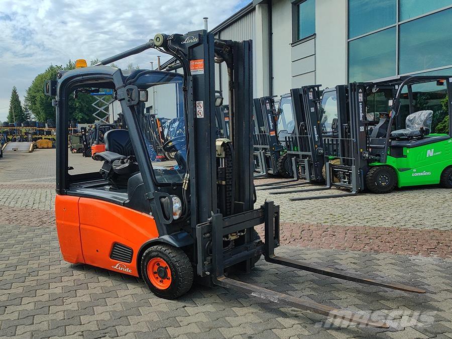 Linde E16C-01 Електрически вилични кари-повдигачи