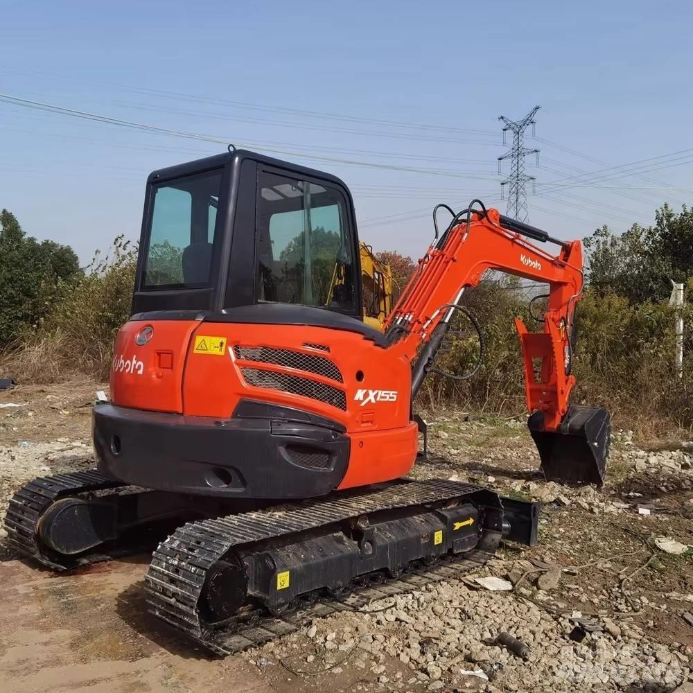Kubota KX155 Верижен екскаватор