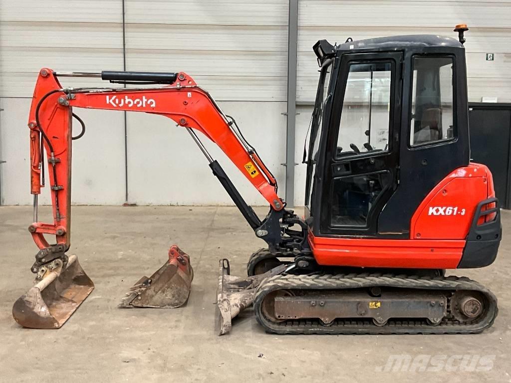 Kubota KX 61-3 Мини екскаватори < 7 т