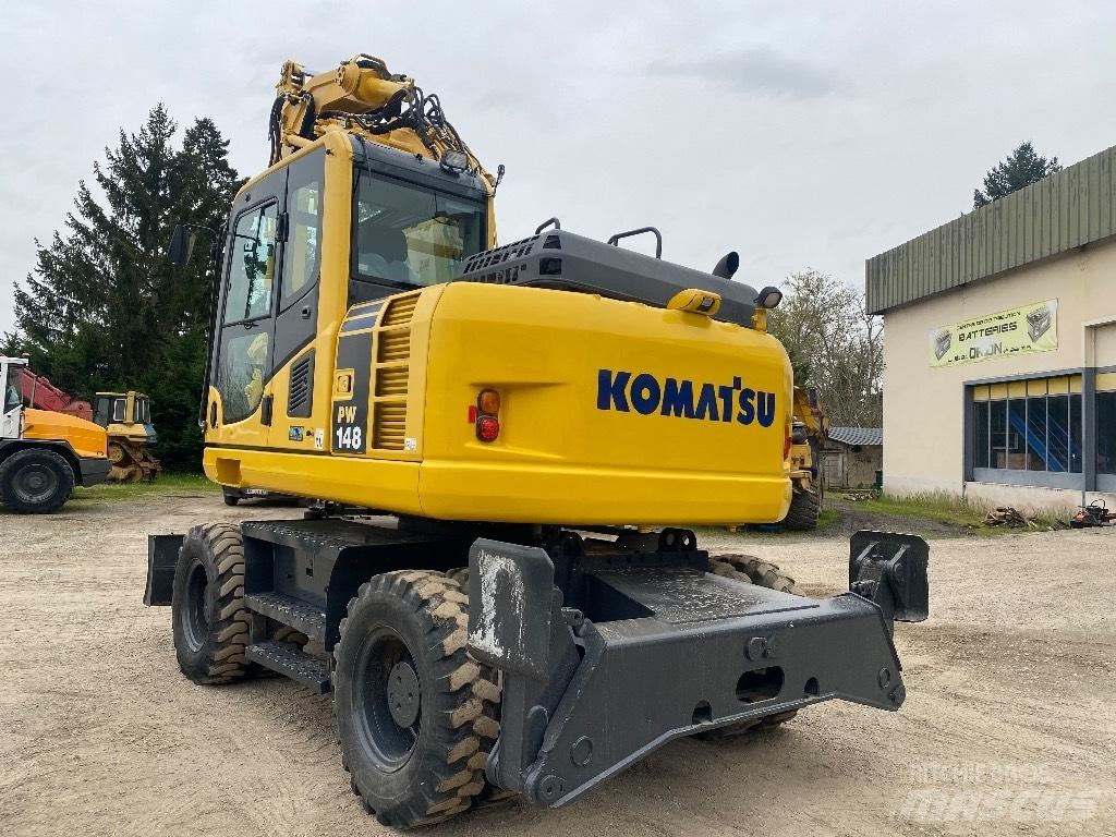 Komatsu PW 148-8 Колесни екскаватори