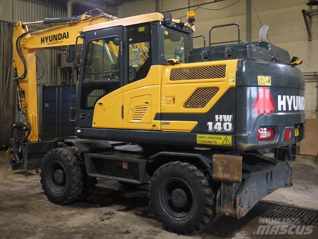 Hyundai HW 140 Колесни екскаватори