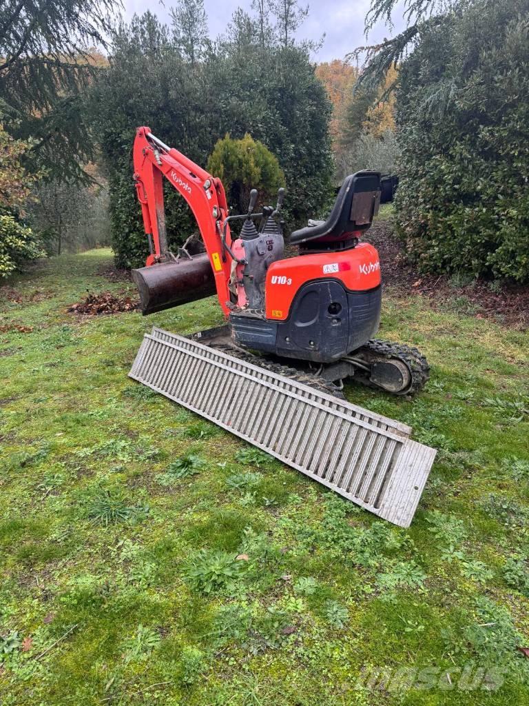 Kubota K 008-3 Мини екскаватори < 7 т