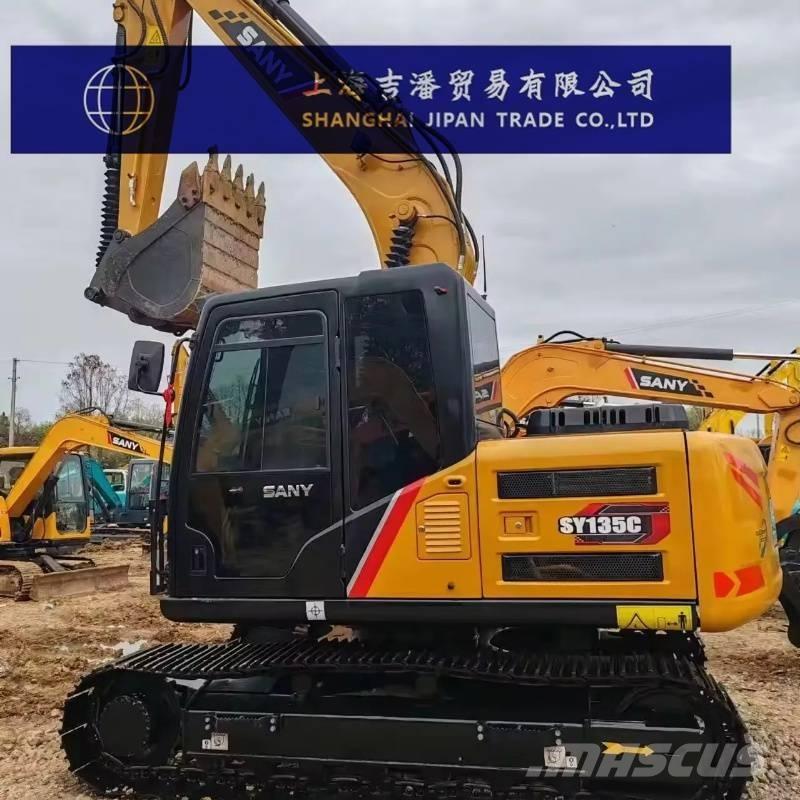 Sany SY 135 Средни екскаватори 7т - 12т