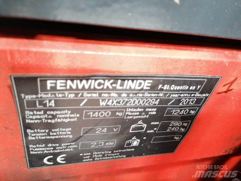 Linde L14I Колички високоповдигачи с теглич