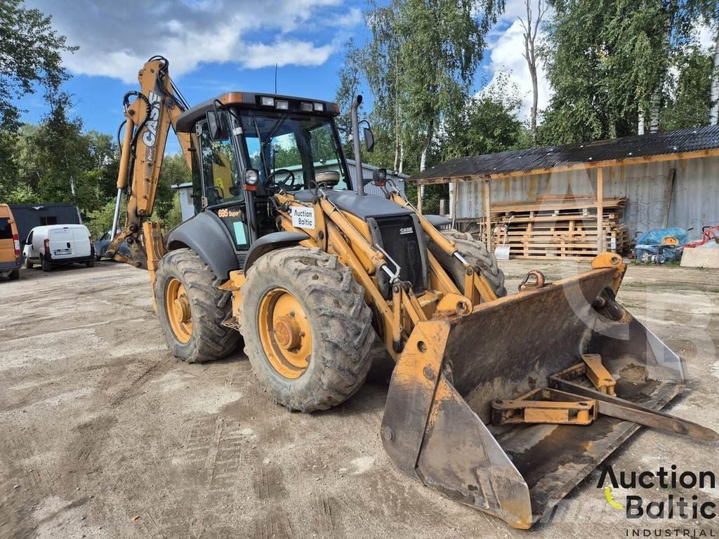 CASE 695 SR-4 PS Товарач със заден ексватор