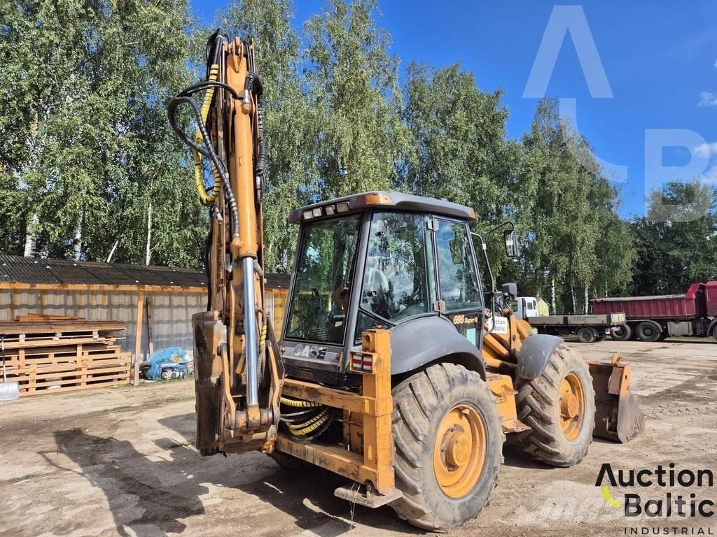 CASE 695 SR-4 PS Товарач със заден ексватор