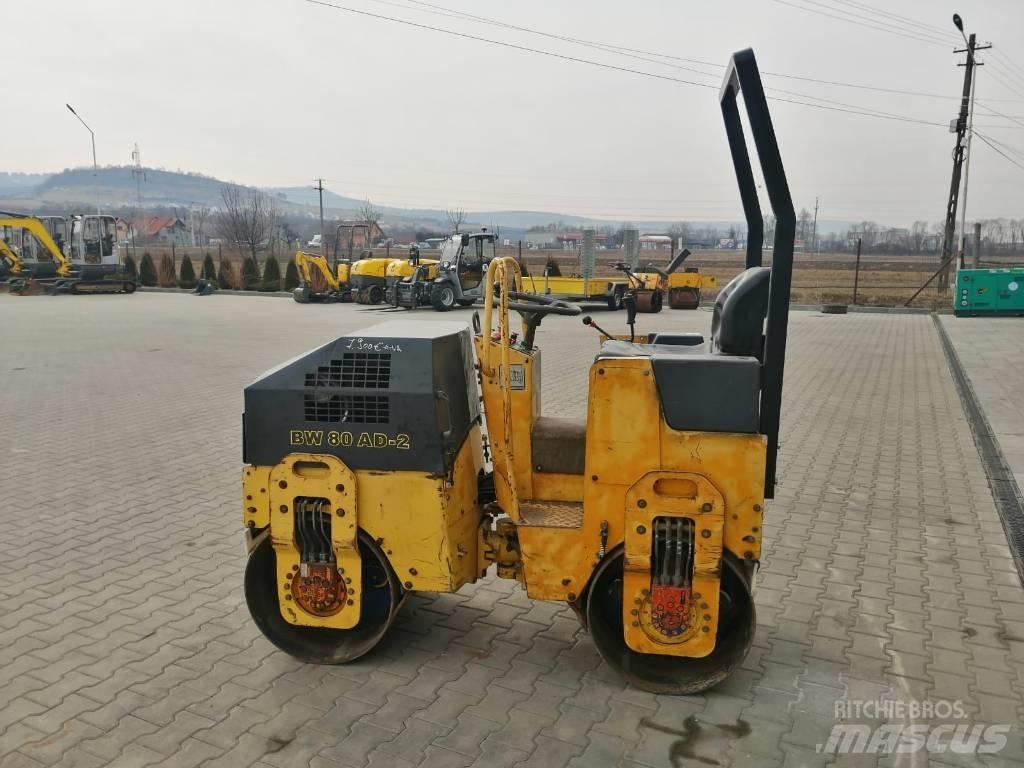 Bomag BW 80 Двойни барабанни ролки
