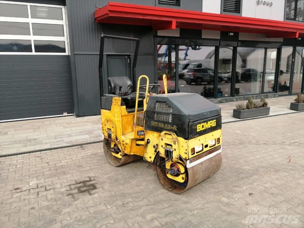 Bomag BW 80 Двойни барабанни ролки
