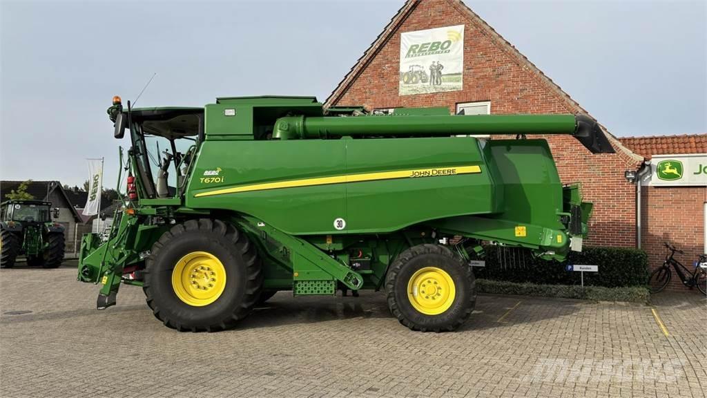 John Deere T660 Комбайни