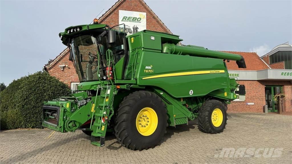 John Deere T660 Комбайни