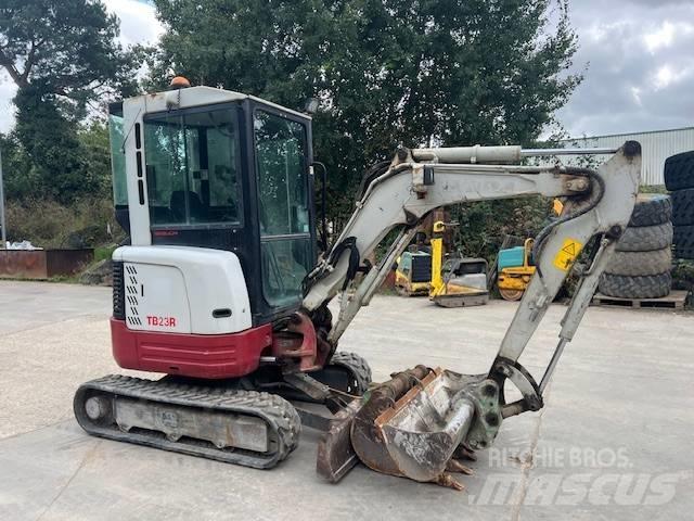 Takeuchi TB 23 R Мини екскаватори < 7 т