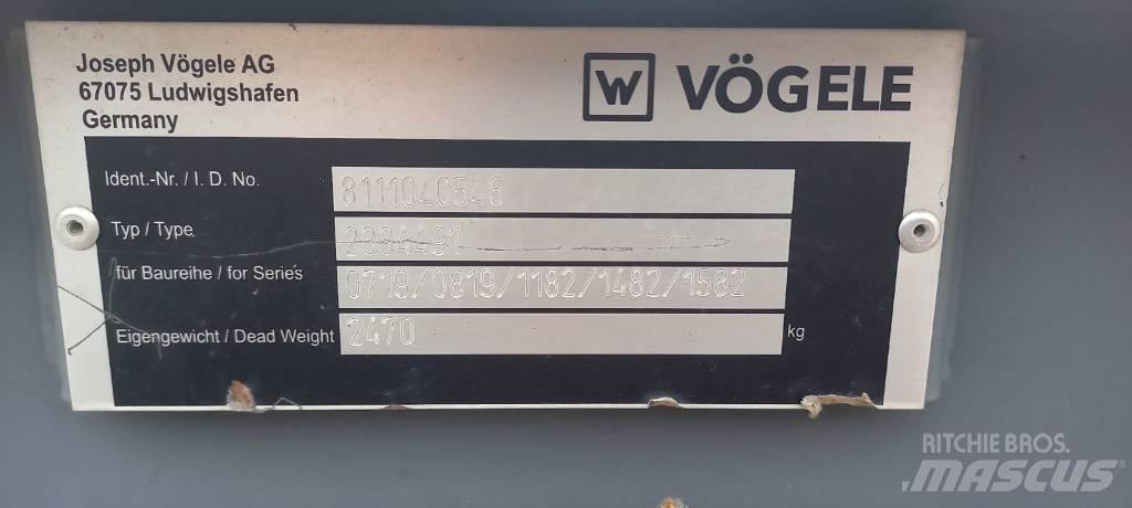 Vögele MT 3000-2 Превозни средства за транспортиране на материали
