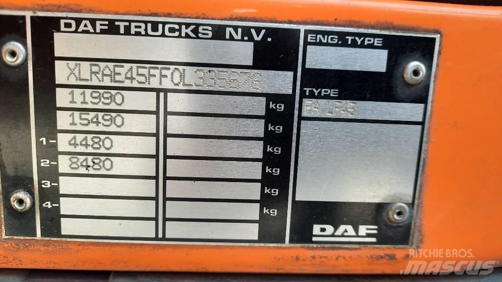 DAF Johnston VF501 Автоматични метачки с четки