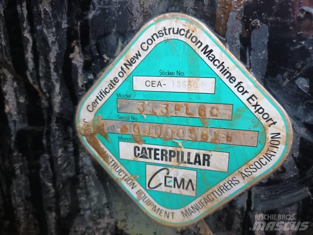 CAT 313 F LGC Верижен екскаватор