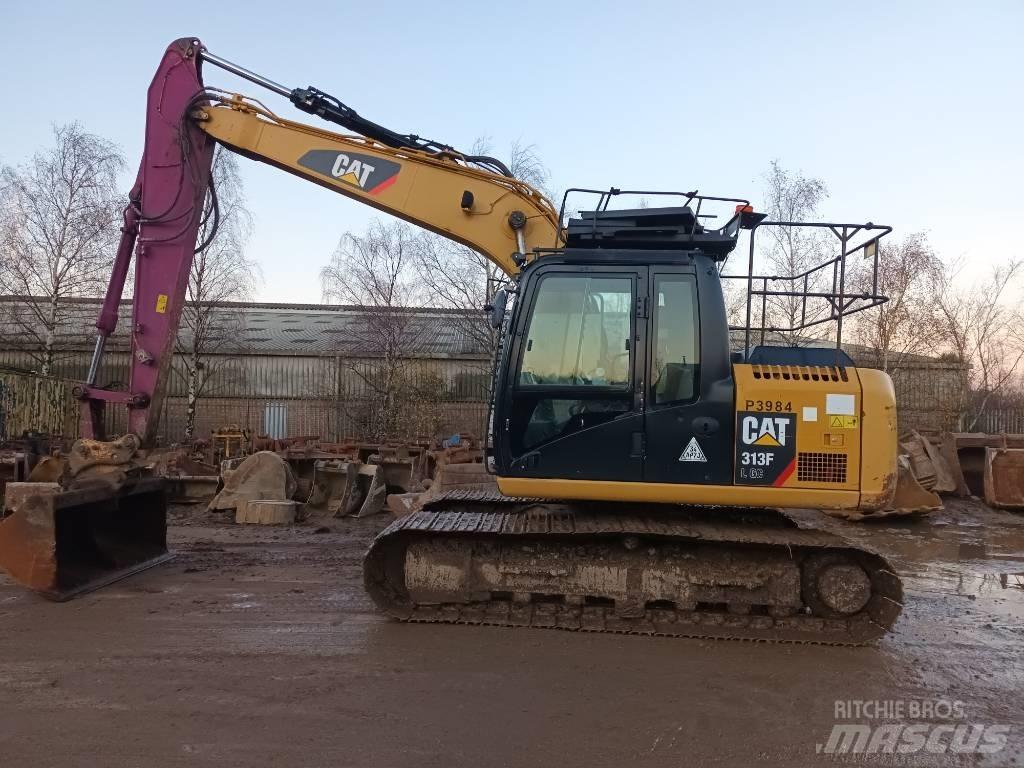 CAT 313 F LGC Верижен екскаватор