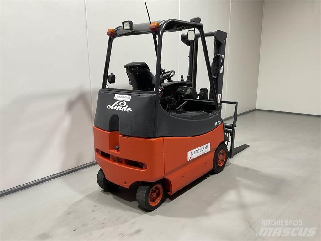 Linde E20 Електрически вилични кари-повдигачи