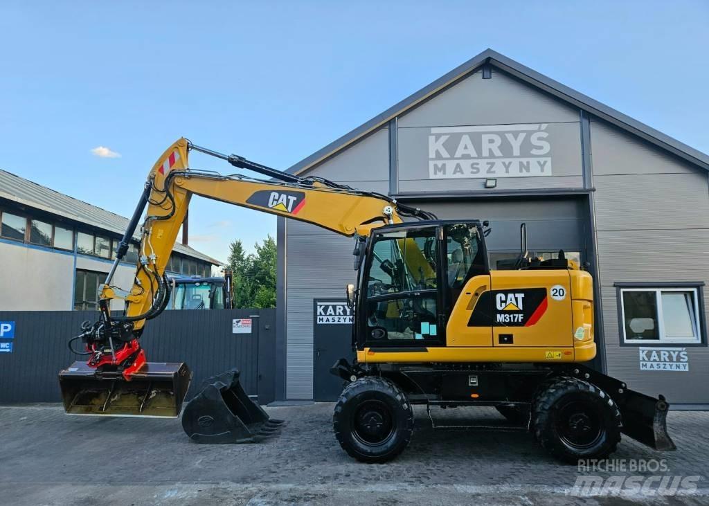CAT M 317F Верижен екскаватор
