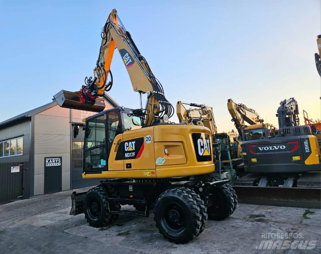 CAT M 317F Верижен екскаватор