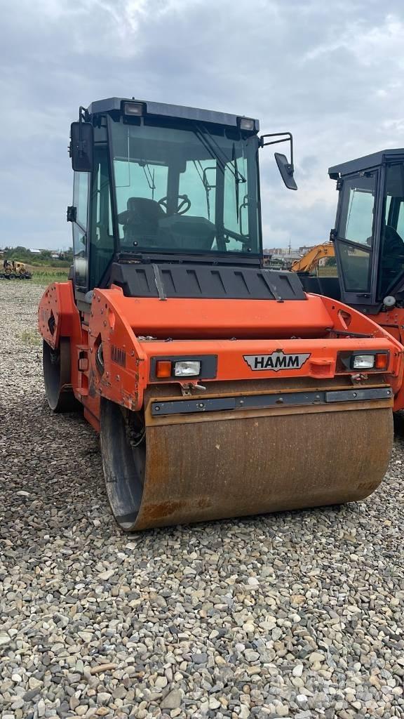 Hamm HD 110 Двойни барабанни ролки
