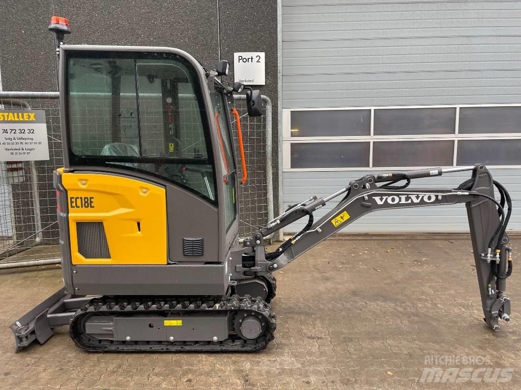 Volvo EC18E Мини екскаватори < 7 т