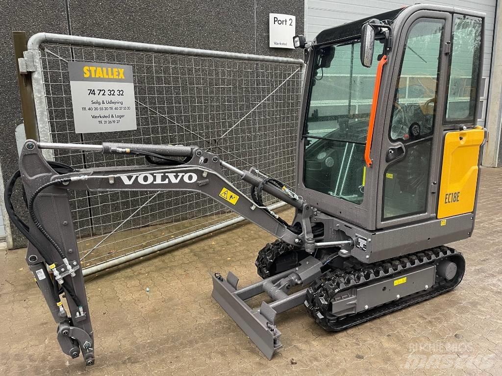 Volvo EC18E Мини екскаватори < 7 т