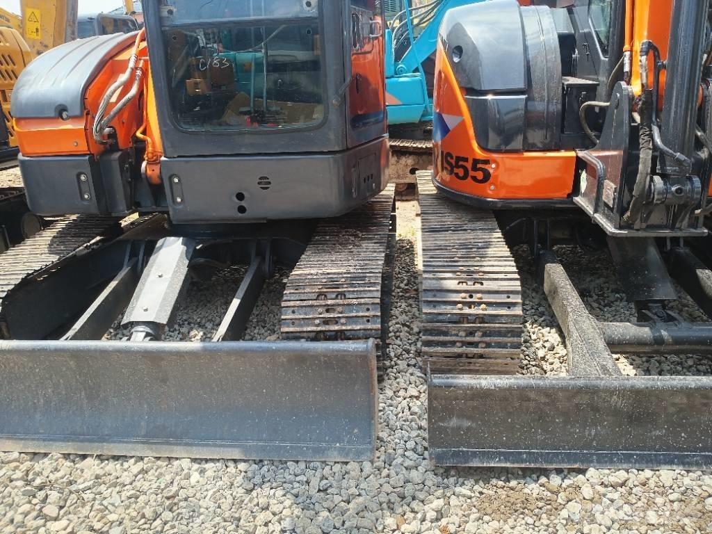Hitachi ZX55 Мини екскаватори < 7 т