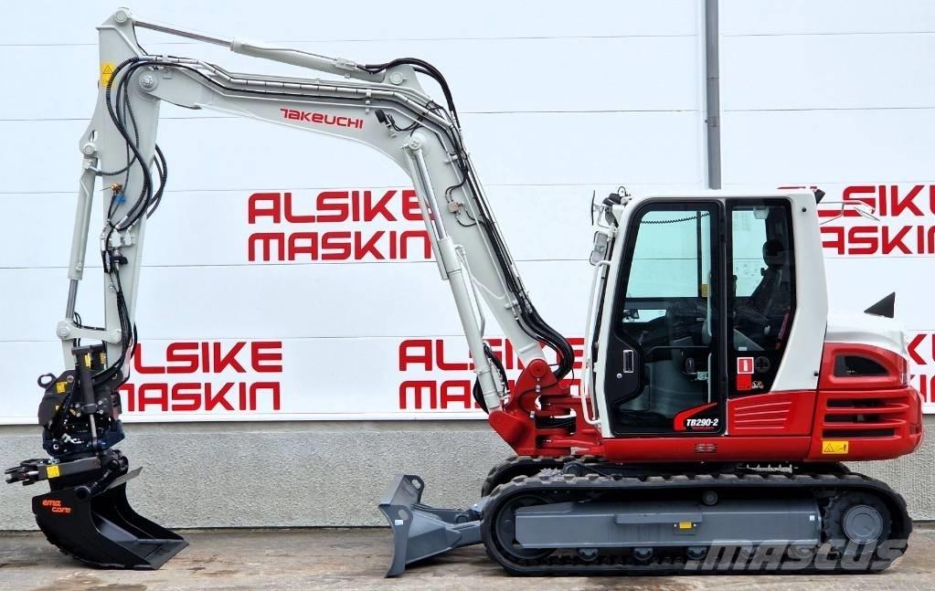 Takeuchi TB290-2 Средни екскаватори 7т - 12т