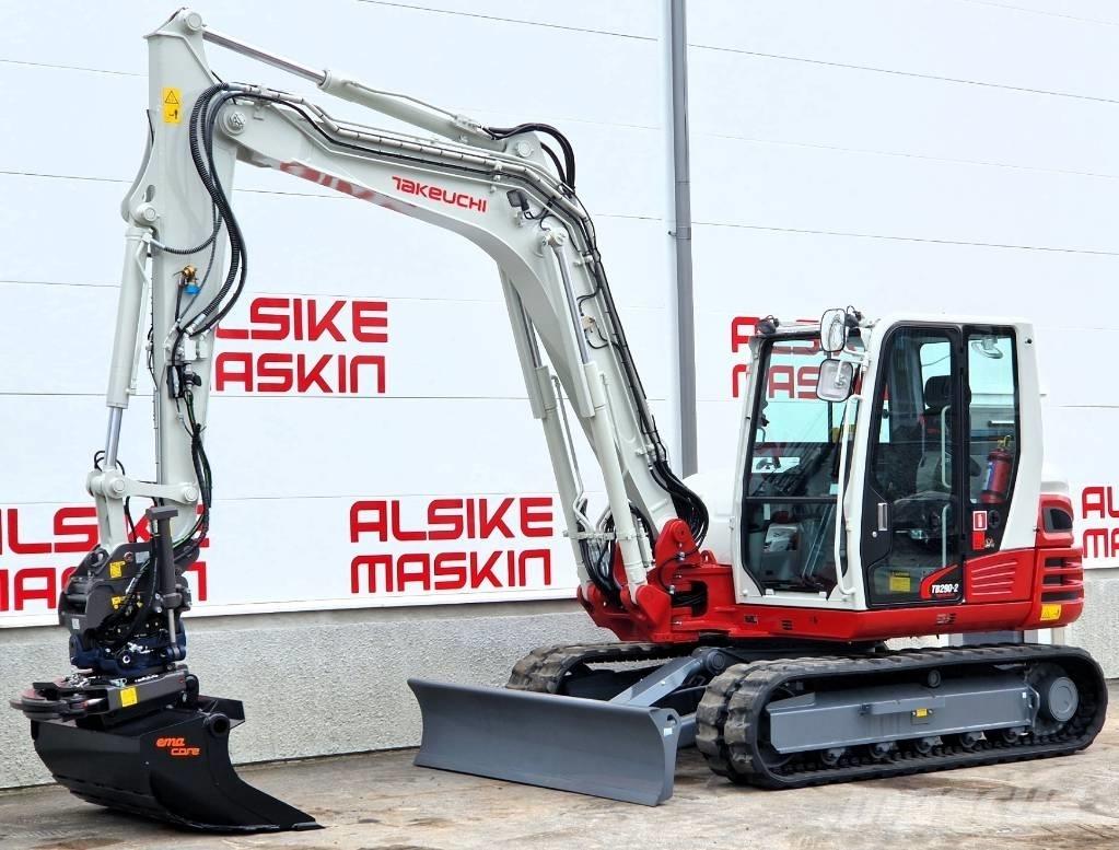 Takeuchi TB290-2 Средни екскаватори 7т - 12т