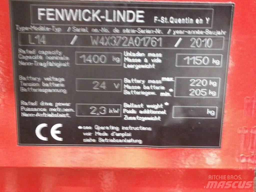 Linde L14 Колички високоповдигачи с теглич
