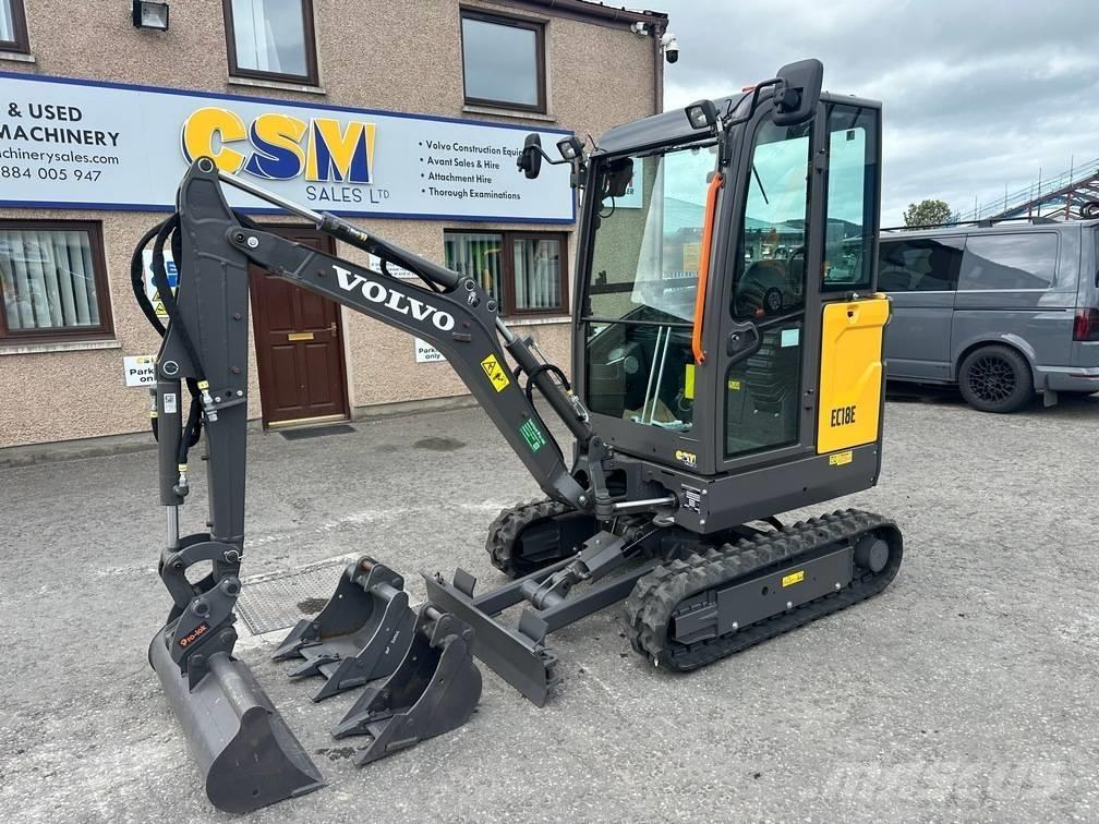 Volvo EC 18 E Мини екскаватори < 7 т