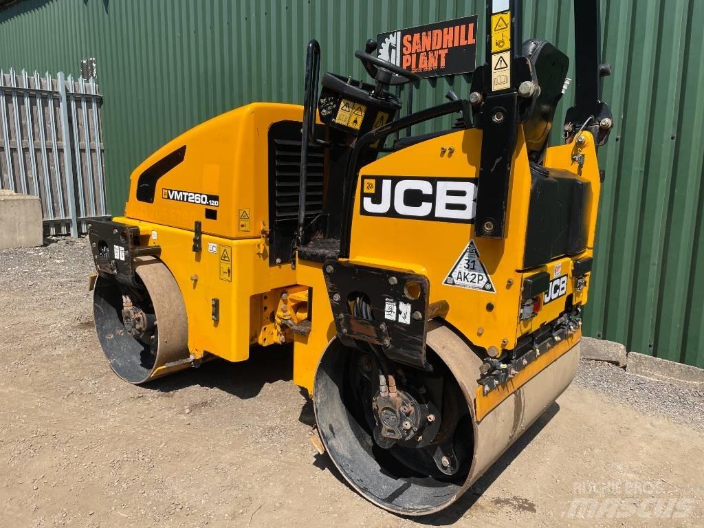 JCB VMT260-120 Двойни барабанни ролки
