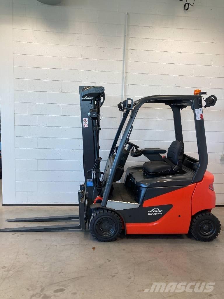 Linde EG16P/1275-02 Електрически вилични кари-повдигачи