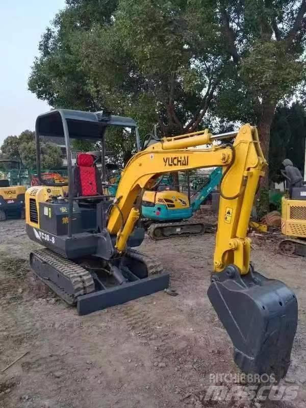 Yuchai 30-8 Мини екскаватори < 7 т