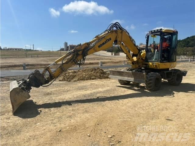 Komatsu PW98 MR-10 Колесни екскаватори