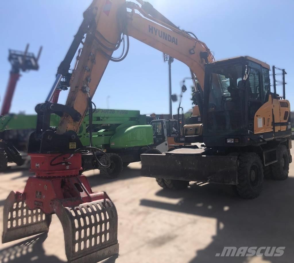 Hyundai HW140 Колесни екскаватори