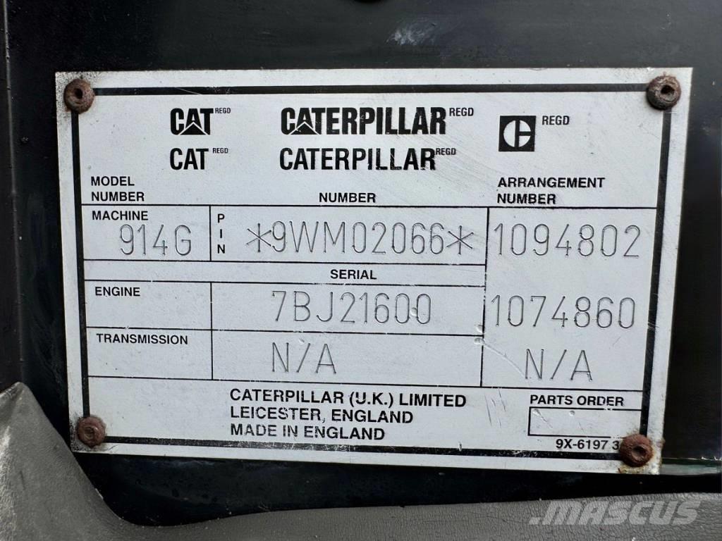 CAT 914 G Колесни товарачи