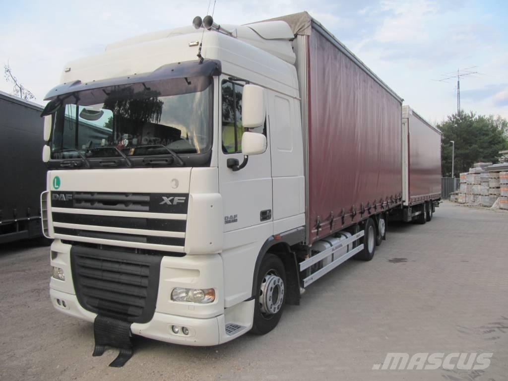 DAF XF 105 Брезентови камиони
